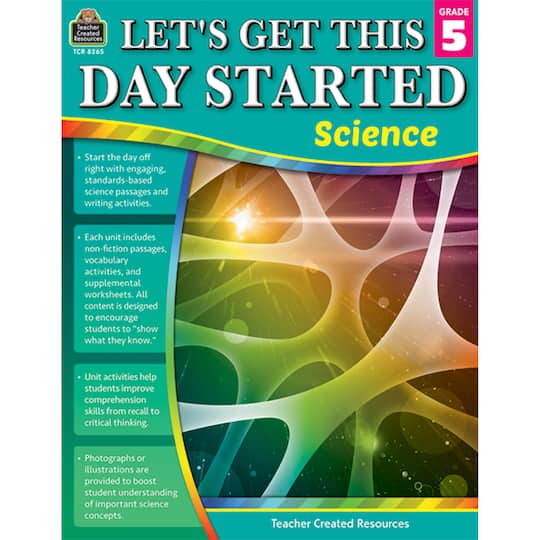 Teacher Created Resources Lets Get This Day Started: Science Grade 5